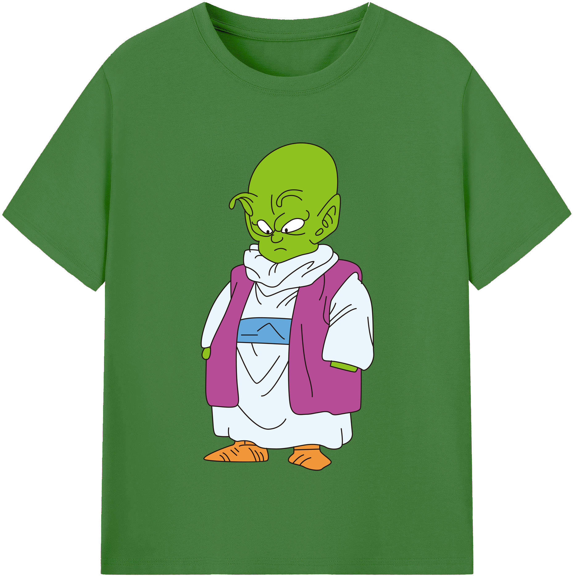 （画像用） ドラゴンボール ピッコロ DRAGON BALL Piccolo レディースカジュアルプリントTシャツ（綿100％）